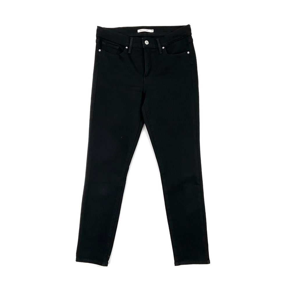 Levis Jeans Women 29 (ACTUAL 30x26) Black 311 Skinny Shaping Stretch Ankle